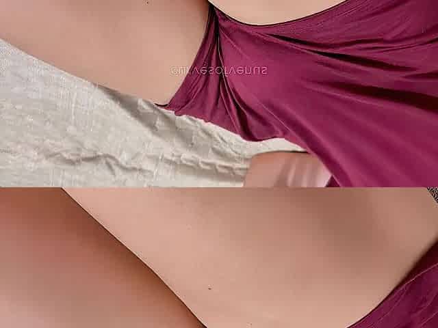 My stepsister was distracted and lastly let my hand touch her virgin cunt.