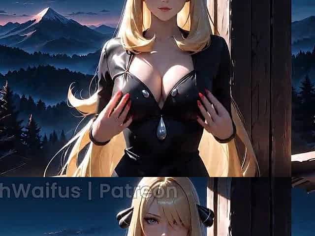 Cynthia's Likes Riding Dong - anime