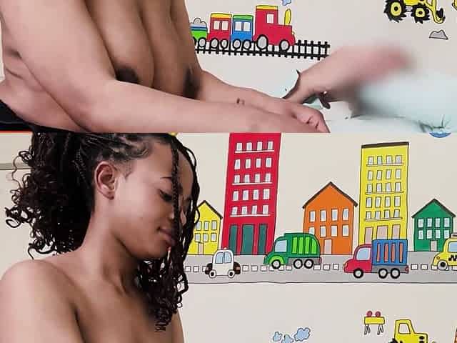 Cute Black TEEN BF was calling nonstop