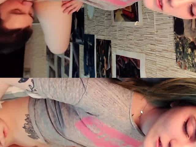 Shy Teen Can't Look at Him Eating Her Pussy