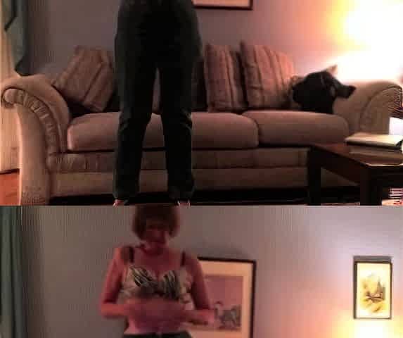 Mrs. Commish's Webcam Blowjob and Masturbation