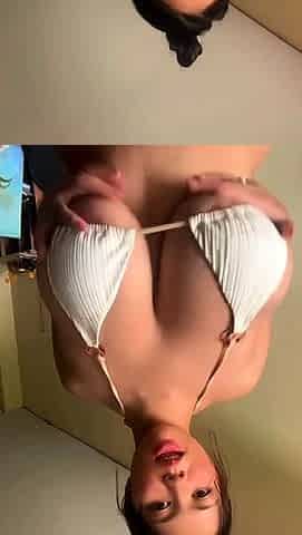 Great Big Boobs On Masturbating Redhead