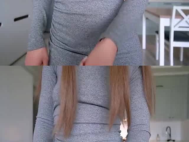 Hot Stepmom Caught Stepson With Boner While Cleaning And Helped Him Cum Quickly
