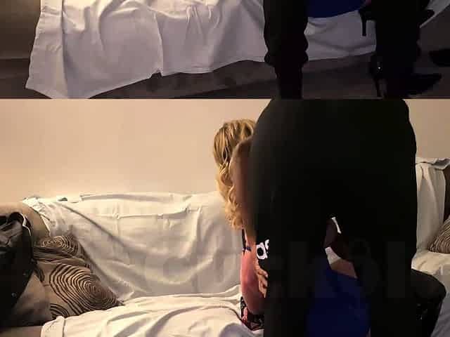 MILF Blonde fucked by Big Cock on her Big Tit