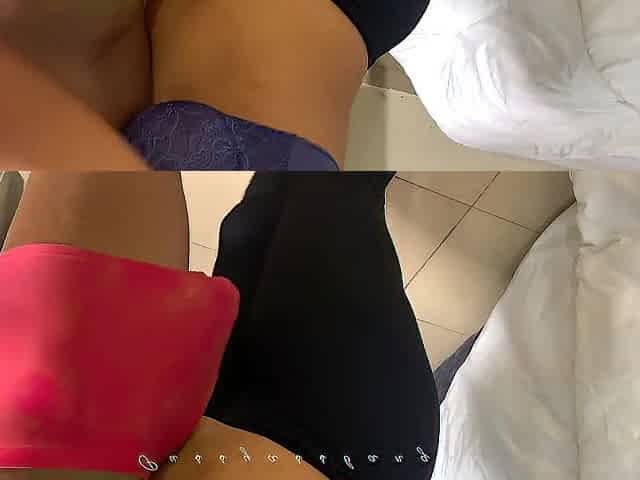 Ravishing Skin Black Large Wasit Taking on Biggest Ebony Cocok Doggie