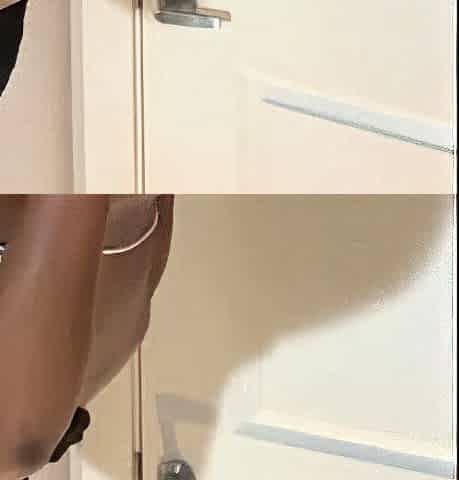 Amateur striptease and Solo masturbation