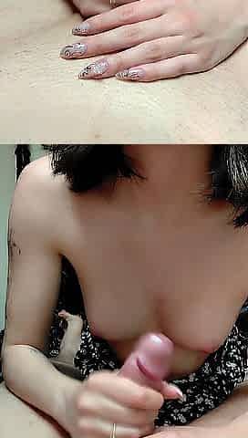 tugjob obsession fuels deepthroat ecstasy and cum