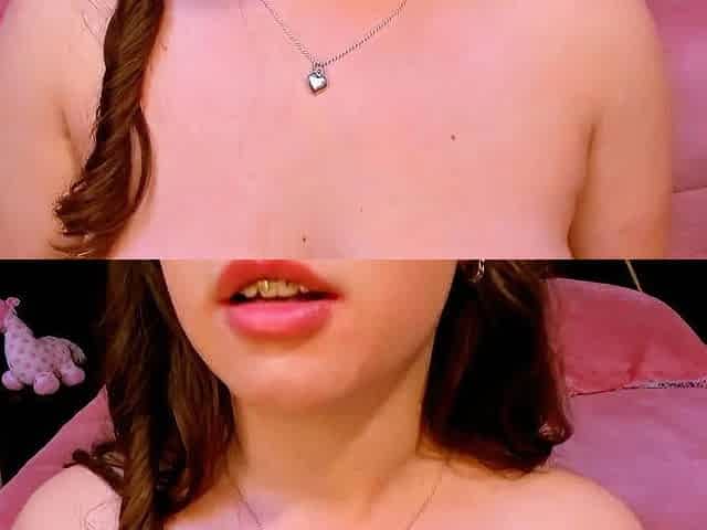 Busty amateur GF webcam solo