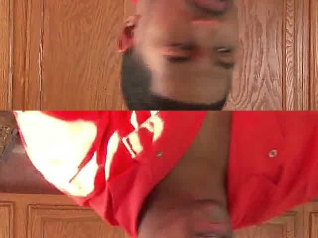 Escaped large ebony rod gets five hours alone with large titted blonde playgirl