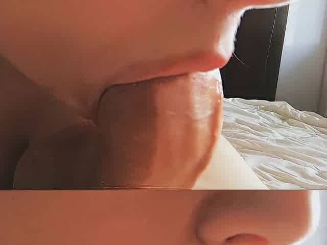 Close-up Sloppy Oral by Student Cutie