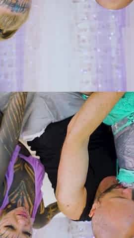 2 Hot Heavily Tattooed Teens Hard Fuck World Champion, ATM, Gapes, Facial