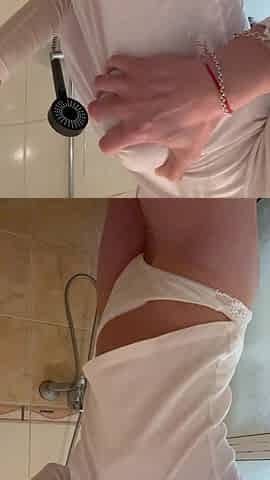 A shower with a happy ending