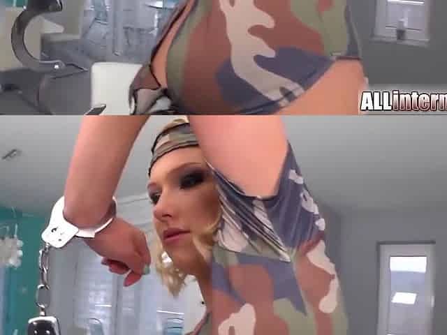 Army Chick Loves To Take His Hot Load Of Cum Inside