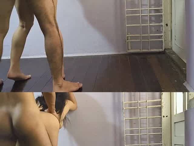 Hawt wife cheating doggy sex