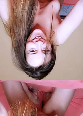Amateur striptease and Solo masturbation
