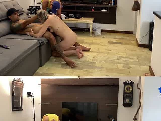 CHEATING MILF BLAOW MOANING IN FRONT OF HUSBAND - Hottest XXX porn!