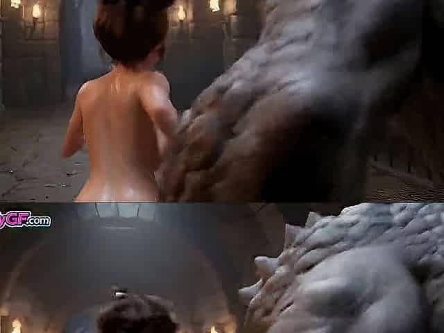 Cave Monster Giant Schlong Tempted Thick mother I'd like to fuck