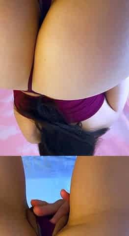 Amateur blondie solo anal masturbation