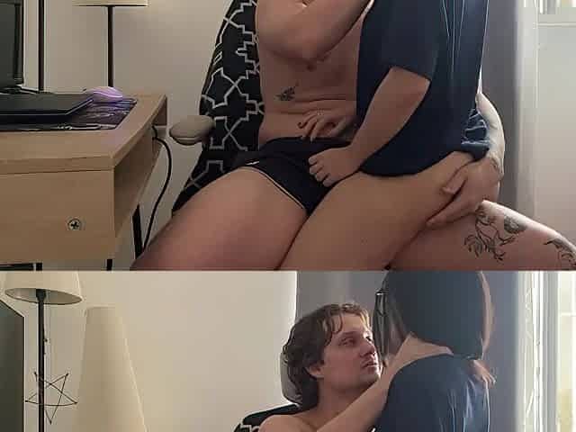 Amateur Pair Shares Fast Vehement Couch Session
