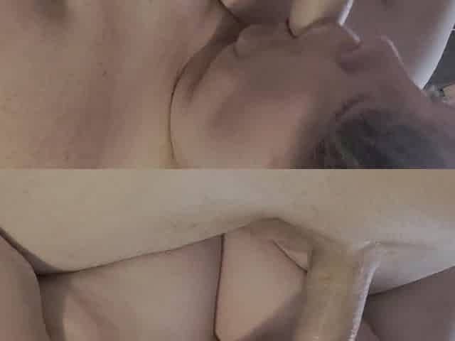 I love my daddies dick so much. Romantic sloppy blowjob with a messy end.