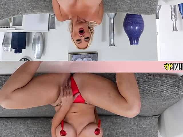 Busty Blonde Milf Wants Her Pussy Filled