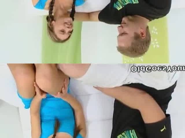 Anna has her vagina eaten out by old stud
