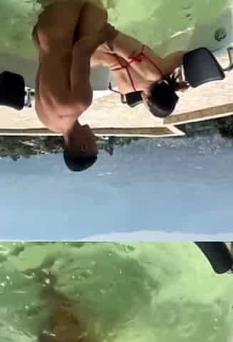 Maria Giraldo Outdoor Jacuzzi Fuck