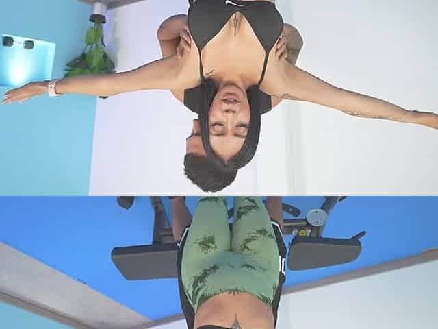 Sexy mother I'd like to fuck drilled by yoga instructor