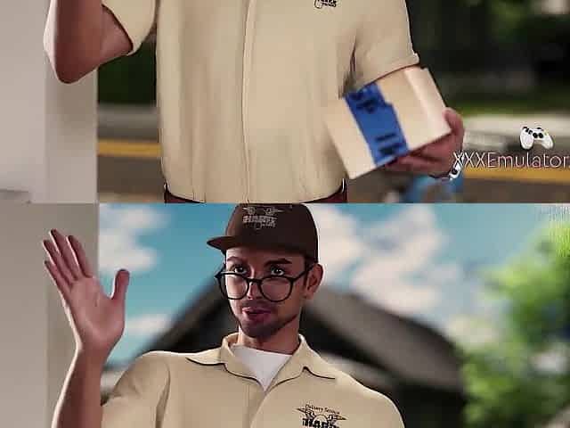 Next Day Service: Package Came with Giant Anal Surprise CG Animation