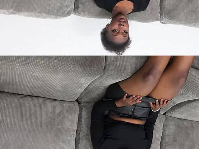 Big booty African girl enjoys rough sex