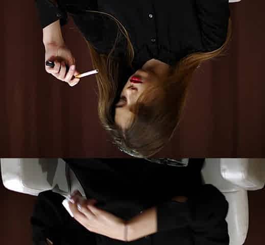 Cute Girl Irina Is Enjoying a Marlboro Red in Her First Smoking Video Ever (hd)