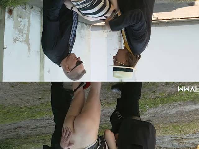 Big racked too pale slut Scarlet Rose gets brutally fucked on the scrapyard