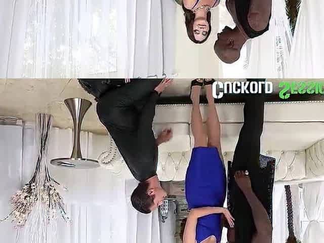 CUCKOLD SESSIONS - Sexy Brunette hair Serena Hill Cucks Small Rod Hubby