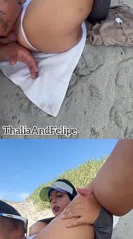 I was caught having sex totally in nature's garb on a beach in Chile.
