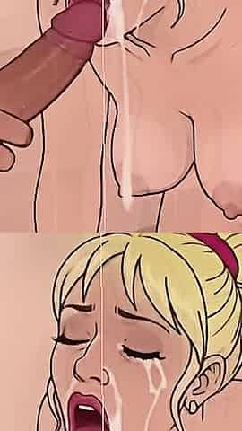 Cartoon Cumshot Sucking Compilation (no Sound)