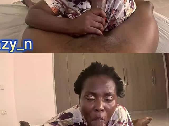 Maid Sneaked To Suck Cock