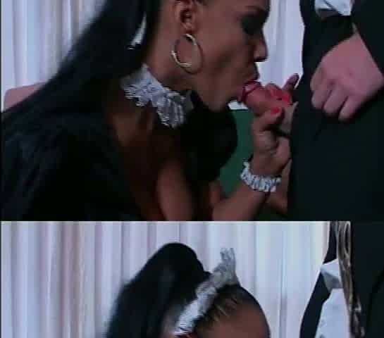 Ebony mother I'd like to fuck with large bazookas seduces youthful businessman