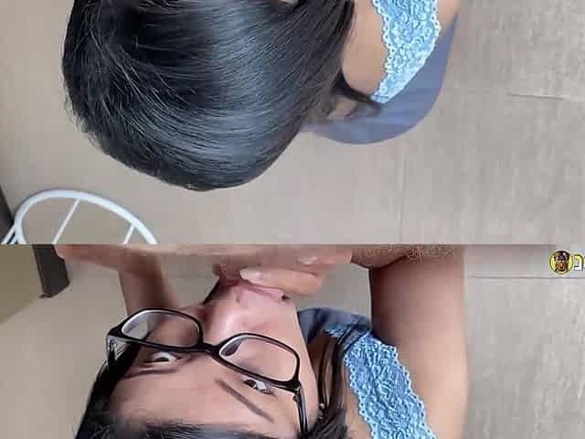 Johntronx - Passionate Sex with a Glasses-wearing Amateur Asian Chick