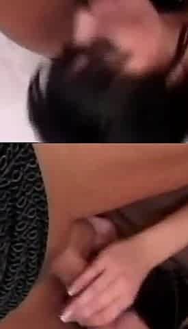 Double Penetration and Cumshot in Mouth and Pussy for Wonderful Busty MILF