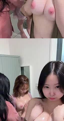 Japanese group sex with pussy licking and fucking