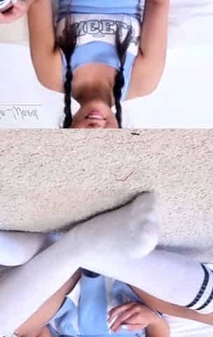 Jessy funny amateur teen brunette toying