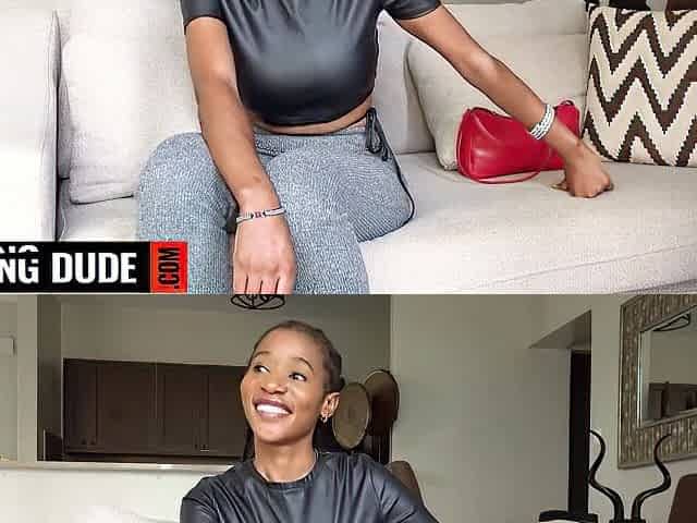 This MARRIED BLACK amateur came in acting loyal... offered her VAGINA faster than I could suggest a deal