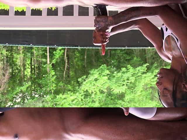 Japanese teen handjob in bus full of people
