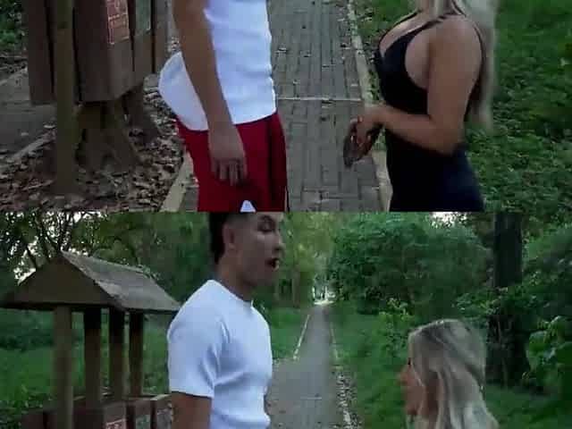 I Fuck A Stranger In Public And He Cums In My Mouth I Hope Saw Us With Naty Delgado