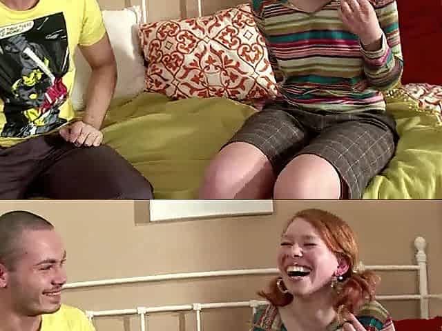 Redheaded Doll gets her Muff Pumped & Drilled!
