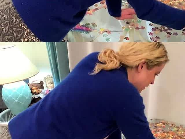 Stepmom has her tits hanging out and wants to fuck in the