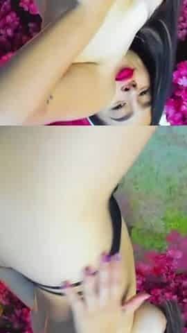 Sexy Girl with Natural Tits Dances and Wants to Be Fucked