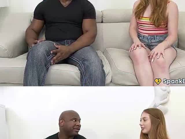 SPANKBANG GOLD - Redhead Arietta Adams PAWG vs Biggest Ebony Wang