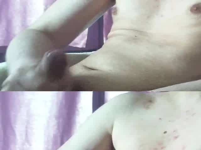 GIANT JIZZ FLOW getting overspread in cum