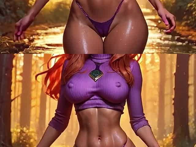 Sexy Big Tits Nipples Tease and Dance for You! Cartoon